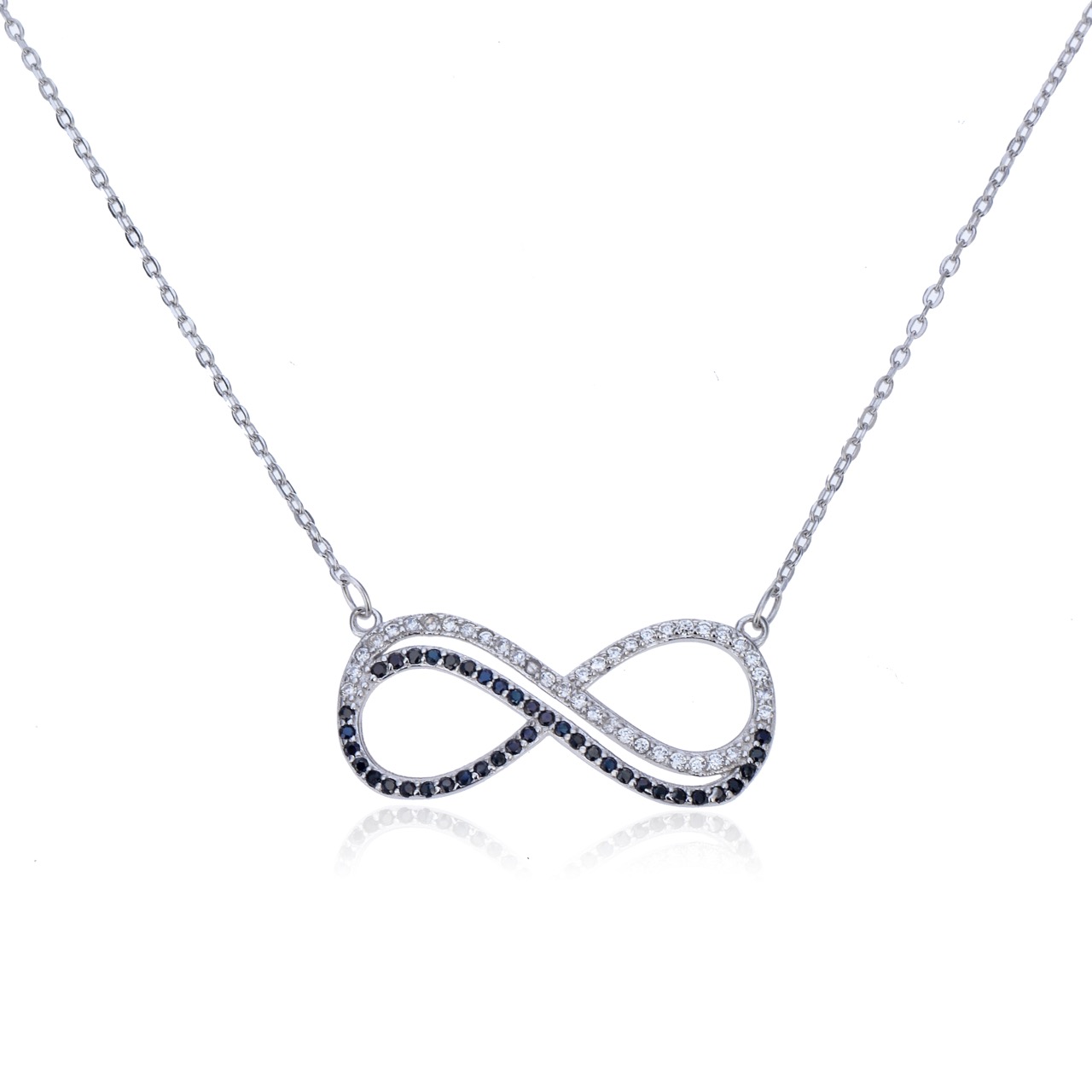 Sterling Silver Infinity Necklace Lepus T Shops 