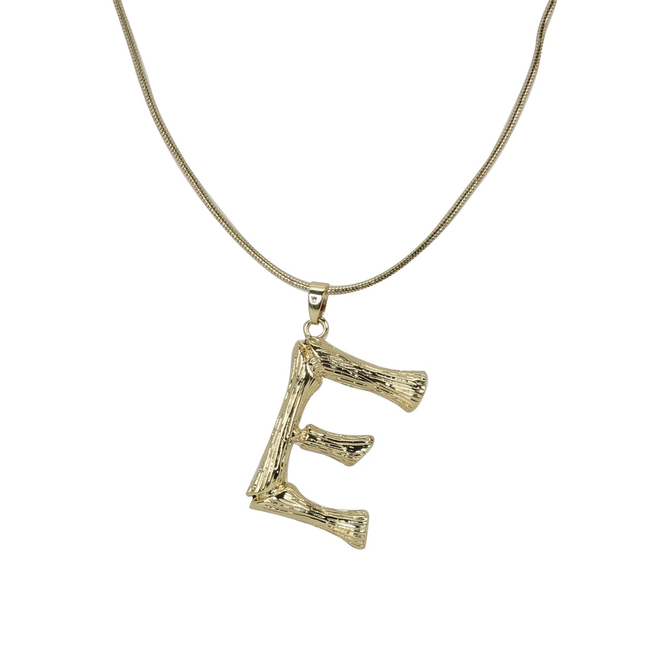 Initial Letter Necklace E LEPUS Gift Shops