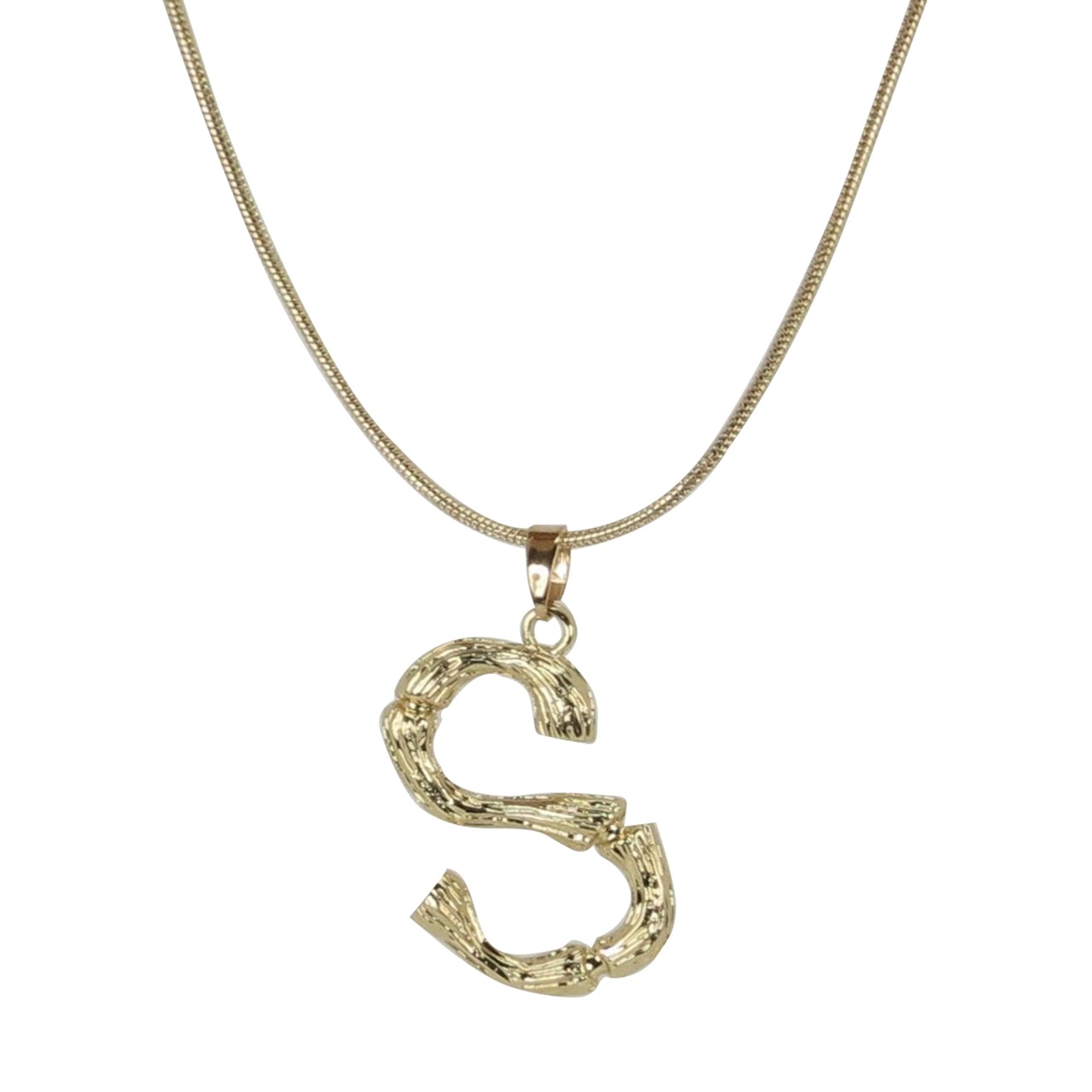 Initial Letter Necklace S LEPUS Gift Shops   16 45569 