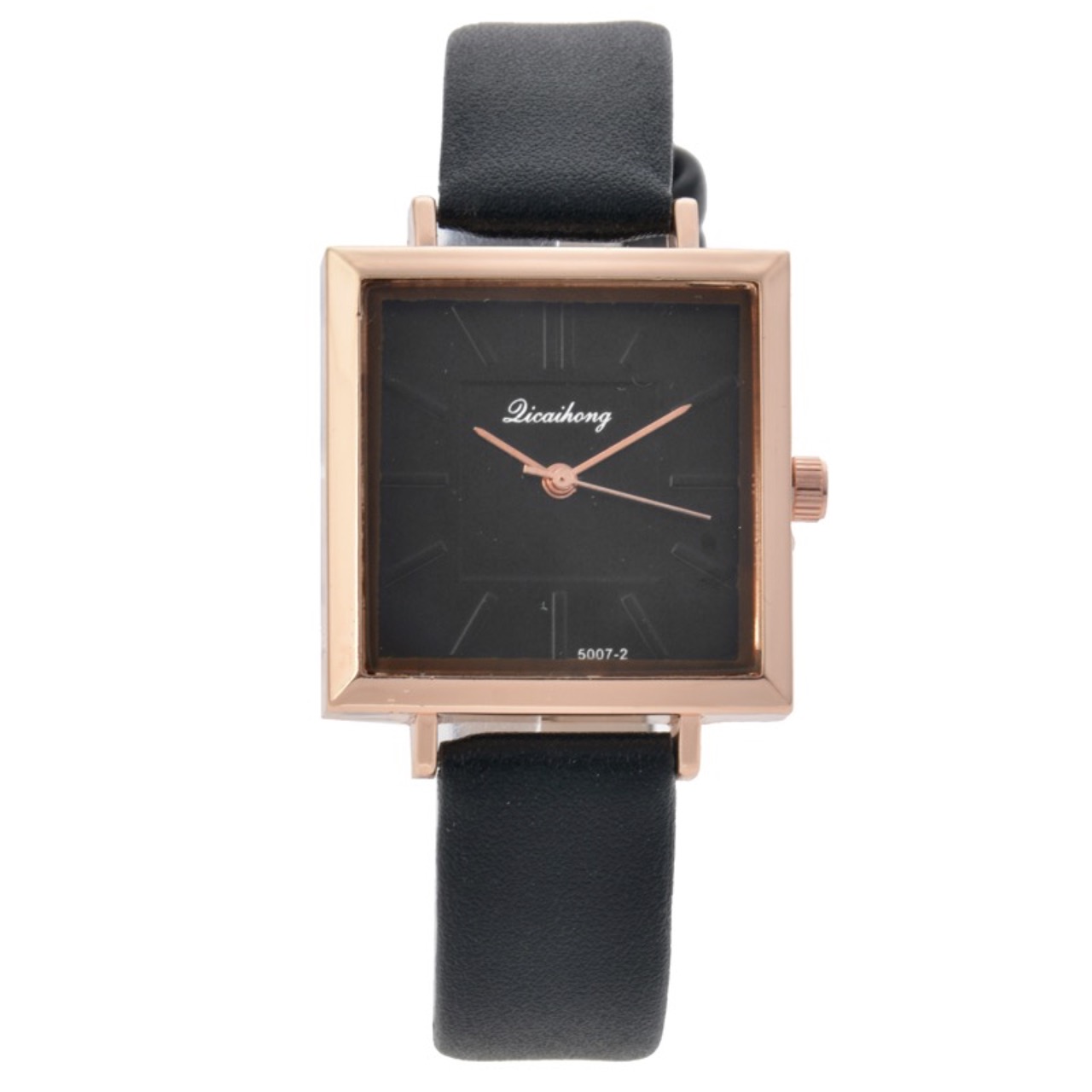 casio square analogue watch